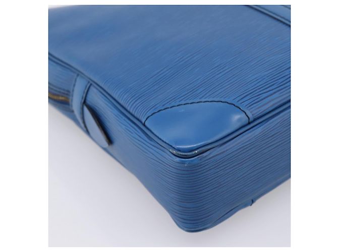 LOUIS VUITTON Epi Porte Documents Voyage Business Bag Blue M54475 LV - vista 9