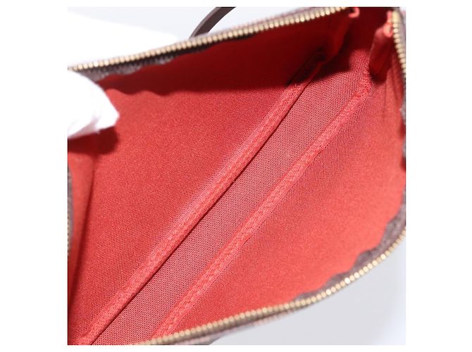 LOUIS VUITTON Damier Ebene Pochette Accessoires Pouch N41206 LV - vista 11