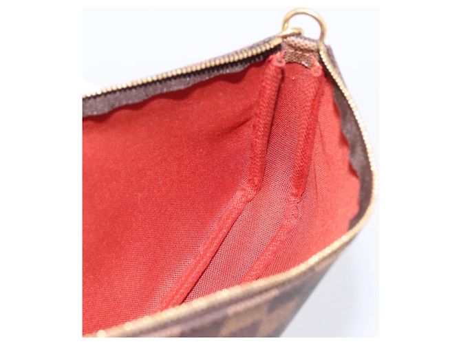 LOUIS VUITTON Damier Ebene Pochette Accessoires Pouch N41206 LV - vista 18