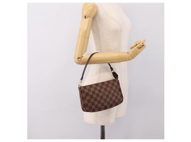 LOUIS VUITTON Damier Ebene Pochette Accessoires Pouch N41206 LV - vista 20