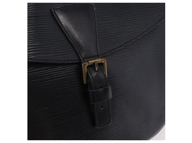 LOUIS VUITTON Epi Jeune Fille MM Shoulder Bag Black M52152 LV - vista 18