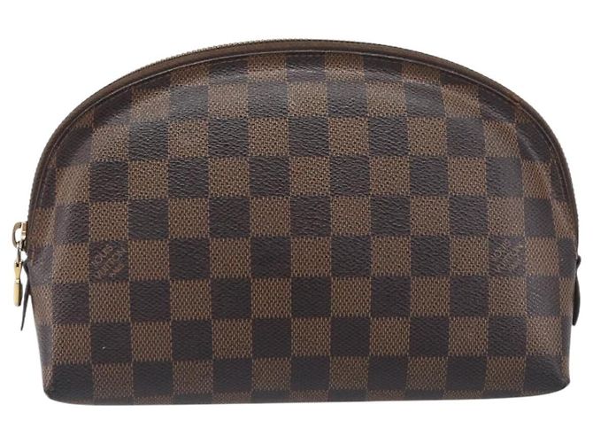 LOUIS VUITTON Damier Ebene Pochette Cosmetic GM Pouch N23345 LV - vista 13