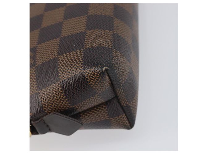 LOUIS VUITTON Damier Ebene Pochette Cosmetic GM Pouch N23345 LV - vista 14