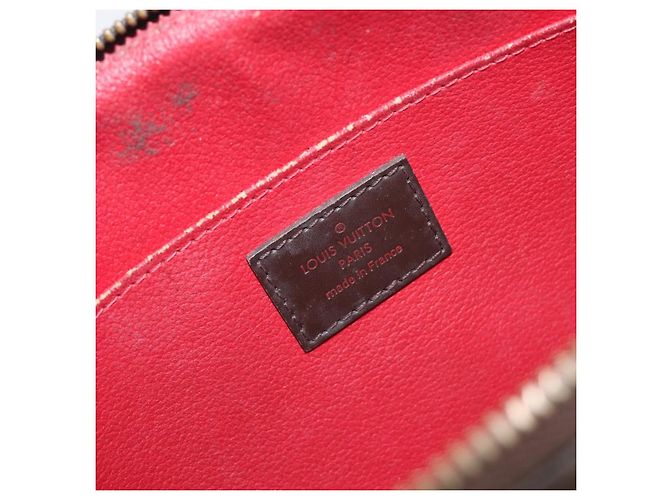 LOUIS VUITTON Damier Ebene Pochette Cosmetic GM Pouch N23345 LV - vista 17