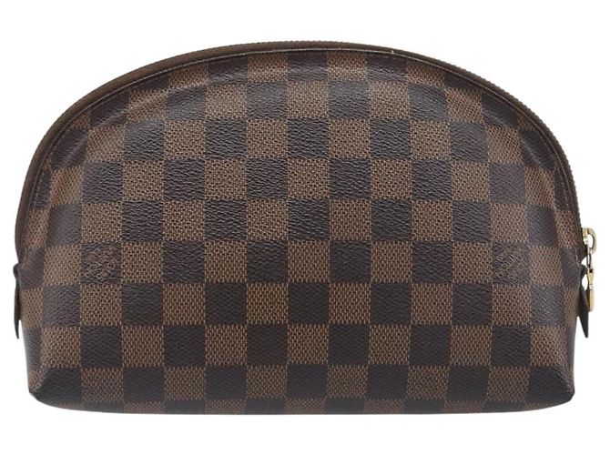 LOUIS VUITTON Damier Ebene Pochette Cosmetic GM Pouch N23345 LV - vista 2