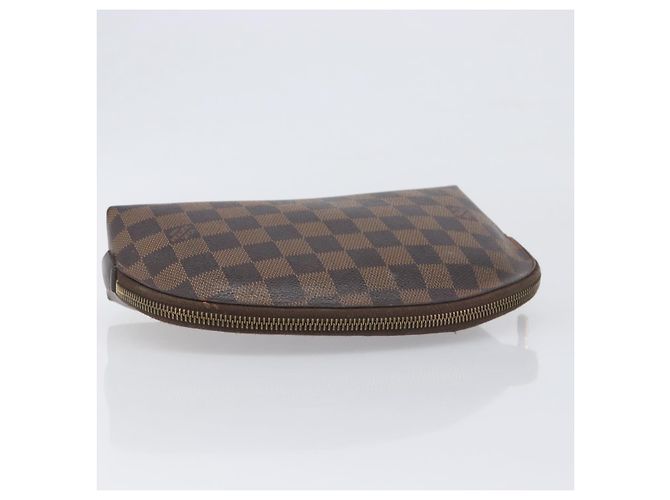 LOUIS VUITTON Damier Ebene Pochette Cosmetic GM Pouch N23345 LV - vista 5