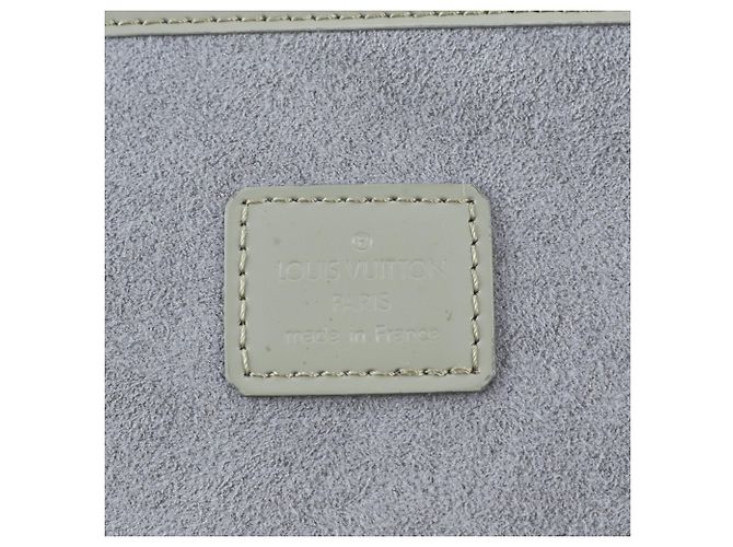 Mallette Louis Vuitton Damier Glacé Luke en cuir Vert - vue 8