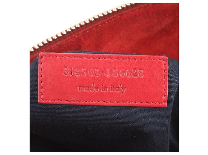 Autre Marque Bolso 2-Way de piel Saint Laurent Paris Roja - vista 10