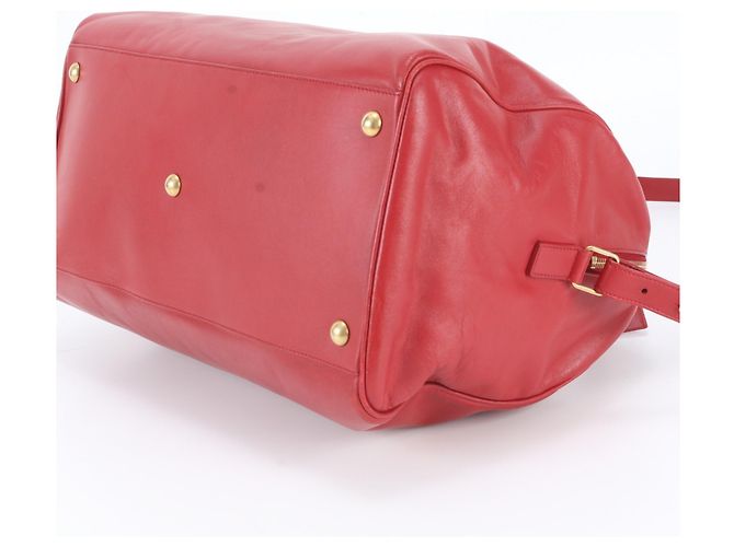 Autre Marque Bolso 2-Way de piel Saint Laurent Paris Roja - vista 5
