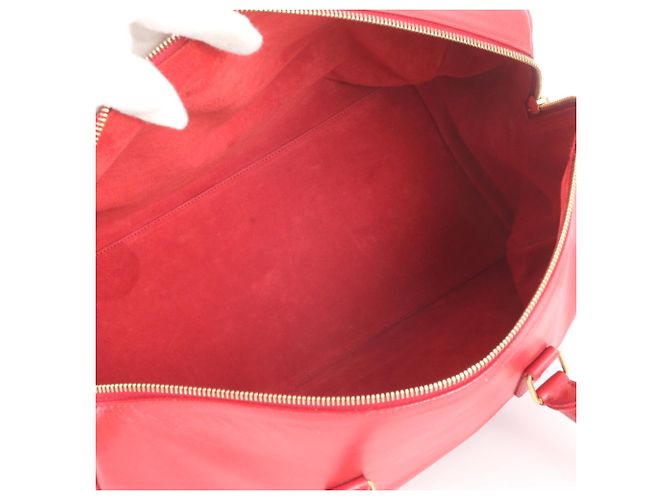 Autre Marque Bolso 2-Way de piel Saint Laurent Paris Roja - vista 8