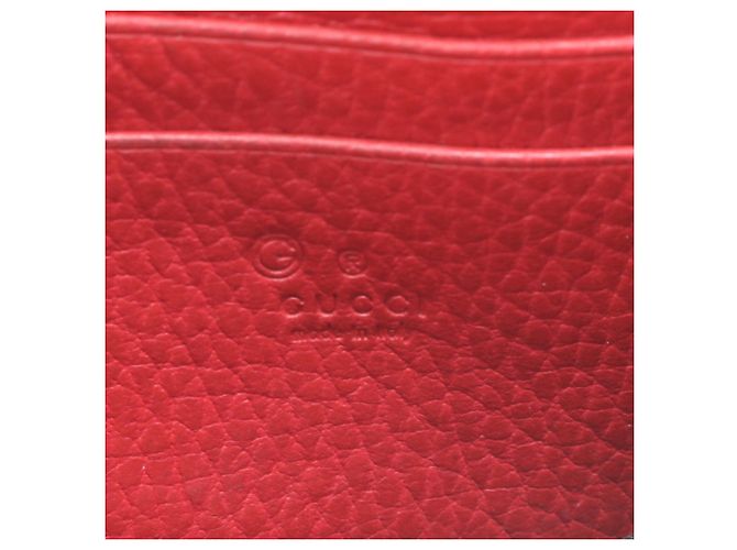 Gucci Interlocking G Chain Schultertasche Rot - Ansicht 8