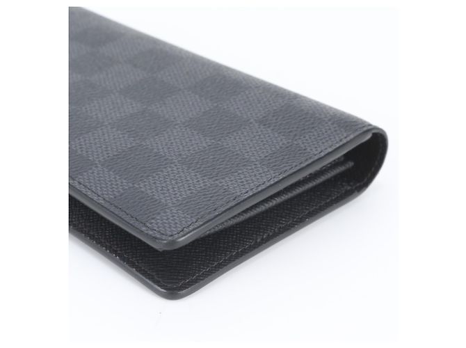Portafoglio Lungo Louis Vuitton Damier Graphite - vista 3