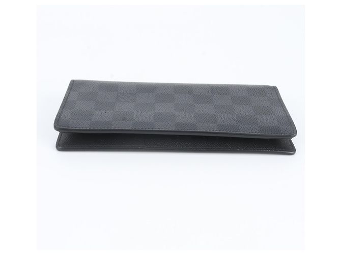 Portafoglio Lungo Louis Vuitton Damier Graphite - vista 4