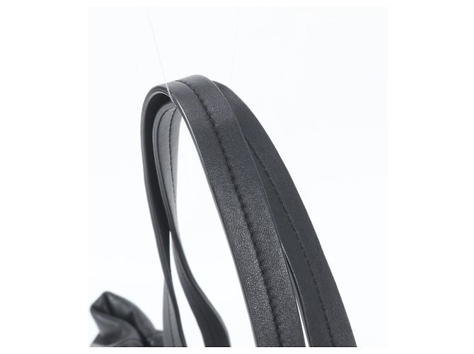 Saco Tote Coach Signature em couro acolchoado Preto - vista 2