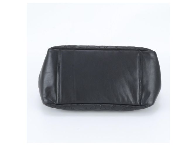 Saco Tote Coach Signature em couro acolchoado Preto - vista 6