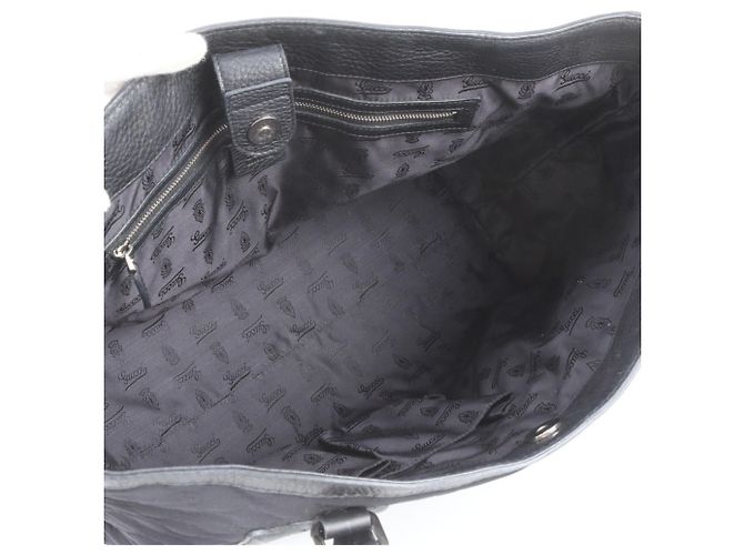Borsa Tote Gucci GG in neoprene e pelle Nero - vista 7
