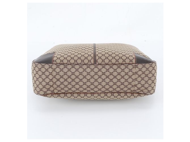 Céline Saco Tote Celine Macadam ST S0 16 em couro Marrom - vista 6