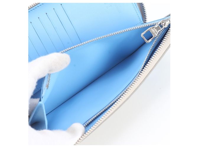 Louis Vuitton RFID Taurillon Climbing Zippy Wallet Weiß - Ansicht 10