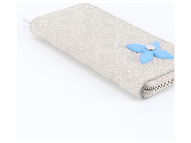 Louis Vuitton RFID Taurillon Climbing Zippy Wallet Weiß - Ansicht 4
