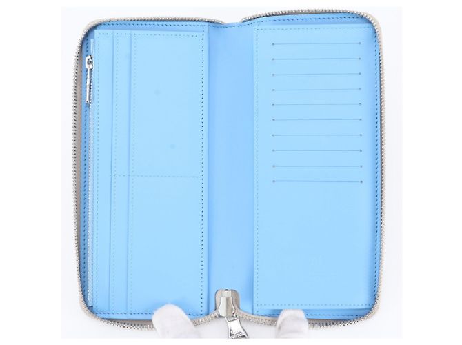 Louis Vuitton RFID Taurillon Climbing Zippy Wallet Weiß - Ansicht 7