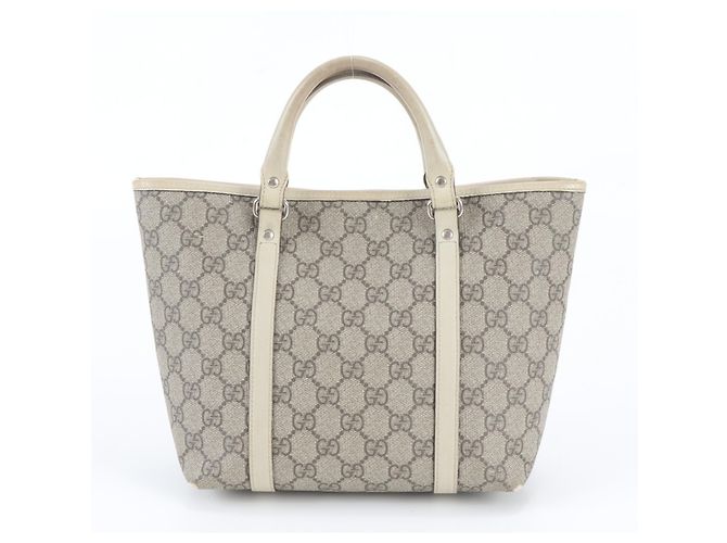 Borsa tote Gucci GG Supreme per bambini Beige - vista 3