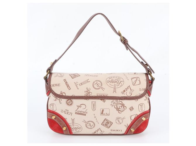 Borsa a tracolla Tote in pelle Anagram Loewe 160th Anniversary da donna Multicolore - vista 3