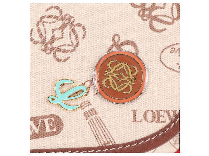 Borsa a tracolla Tote in pelle Anagram Loewe 160th Anniversary da donna Multicolore - vista 9