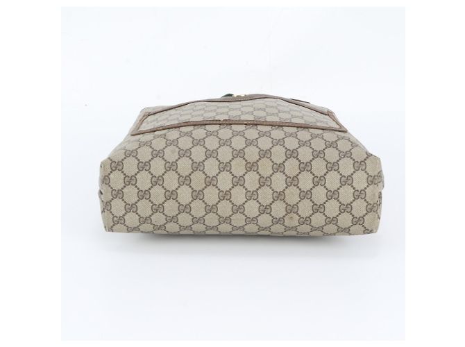 Borsa Tote Gucci Old GG Supreme Sherry Line Marrone - vista 6