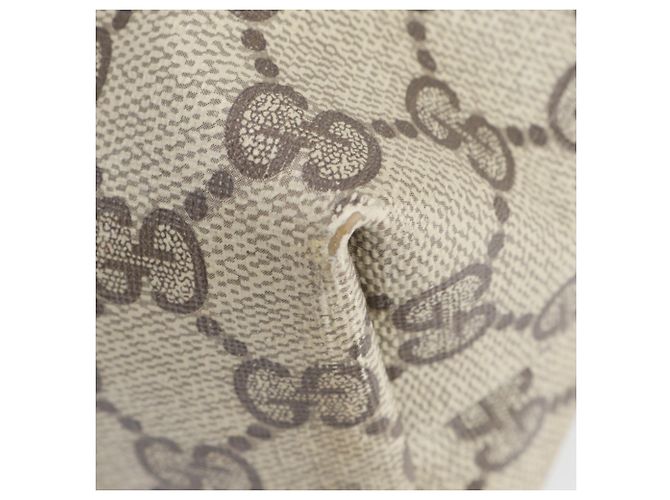 Borsa Tote Gucci Old GG Supreme Sherry Line Marrone - vista 9