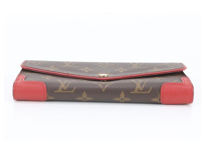 Louis Vuitton Monogram Portefeuille Sarah Retiro Long Wallet Fuschia - vista 5
