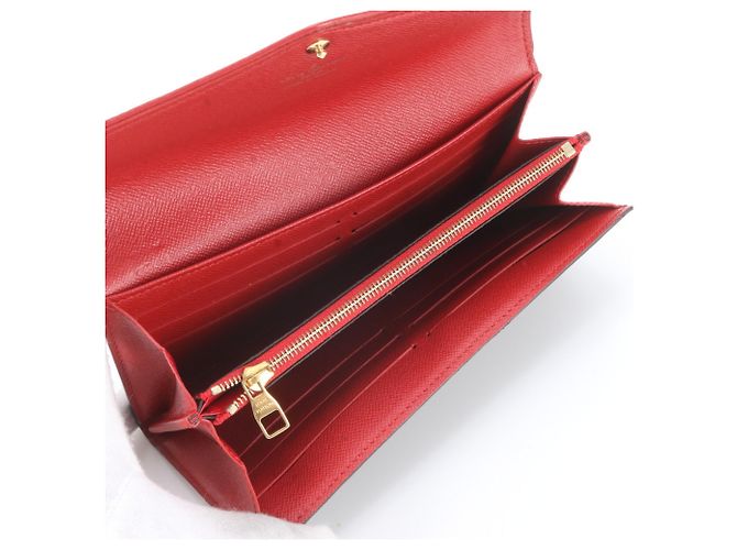 Louis Vuitton Monogram Portefeuille Sarah Retiro Long Wallet Fuschia - vista 7