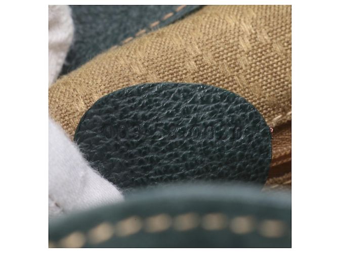 Zaino e Borsa a Tracolla 2-in-1 Gucci Bamboo Verde - vista 9