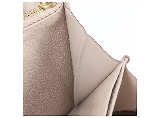 Louis Vuitton Zippy Lockme Leder-Langbörse mit RFID-Schutz Grau - Ansicht 13