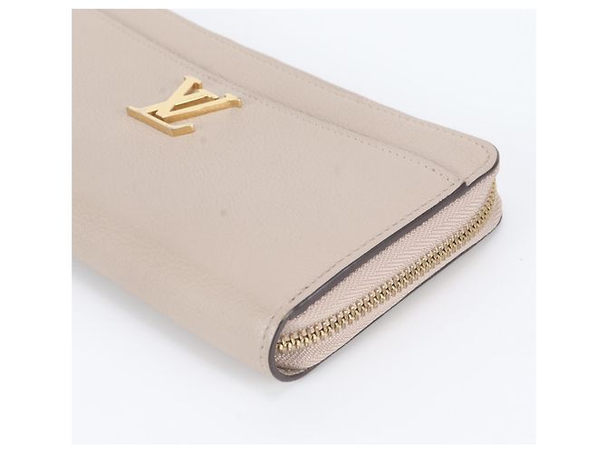 Louis Vuitton Zippy Lockme Leder-Langbörse mit RFID-Schutz Grau - Ansicht 3