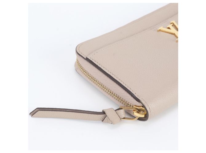 Louis Vuitton Zippy Lockme Leder-Langbörse mit RFID-Schutz Grau - Ansicht 4