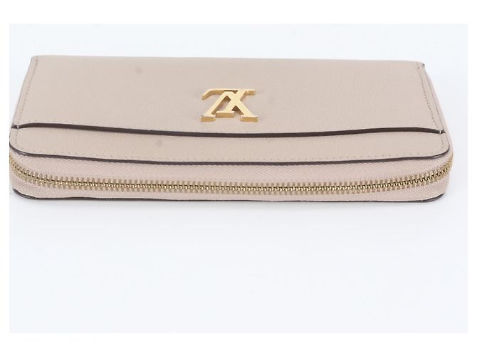 Louis Vuitton Zippy Lockme Leder-Langbörse mit RFID-Schutz Grau - Ansicht 5