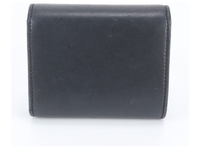 Céline Cartera Small Flap de Celine en Piel Negra Negro - vista 2