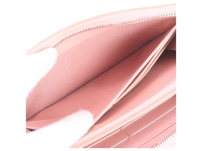 Chanel Caviar Leder CC Filigree Langbeutel Pink - Ansicht 7