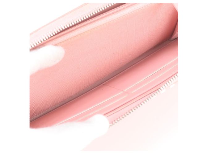 Chanel Caviar Leder CC Filigree Langbeutel Pink - Ansicht 9
