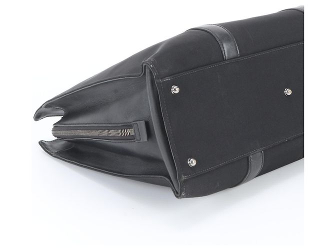 Bolsa Gucci em couro e nylon Preto - vista 5