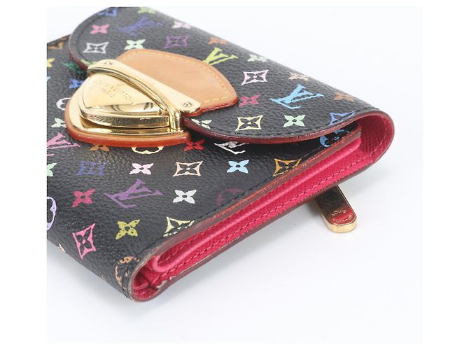 Louis Vuitton Monogram Multicolor Portefeuille Joy Wallet Red - view 3