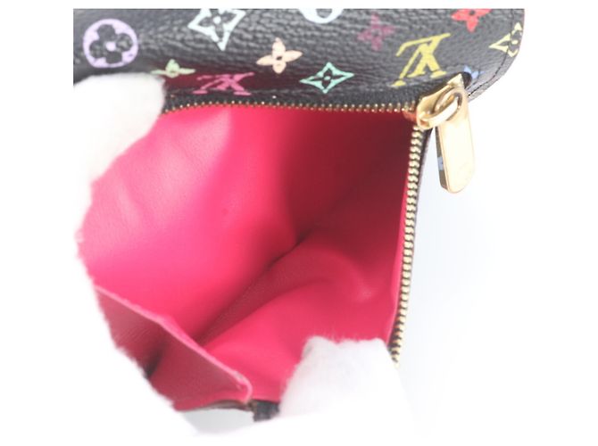 Louis Vuitton Monogram Multicolor Portefeuille Joy Wallet Red - view 9