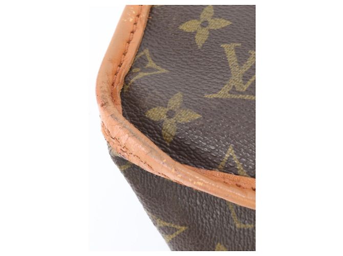 Bolsa Boston Louis Vuitton Monogram Cléber Marrom - vista 11
