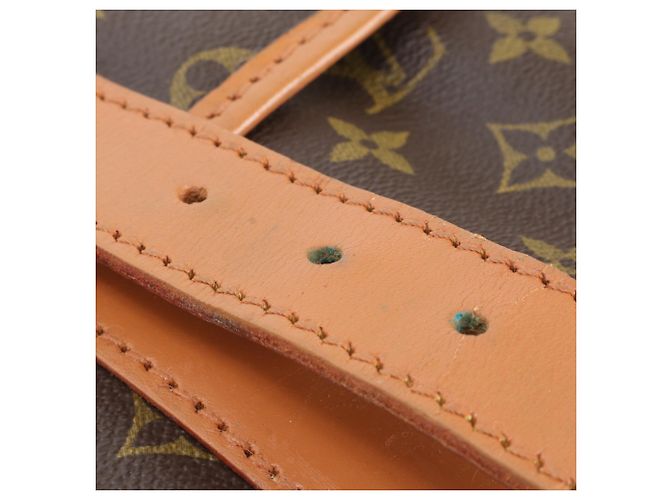 Bolsa Boston Louis Vuitton Monogram Cléber Marrom - vista 13