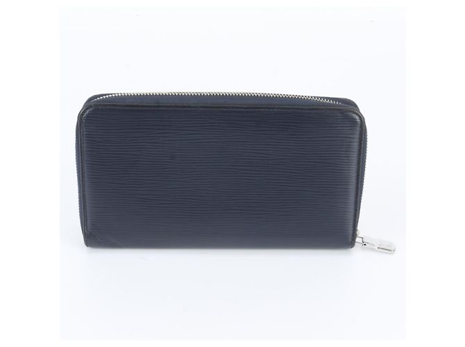 Portafoglio lungo Louis Vuitton Epi Zippy Organizer NM Blu navy - vista 2