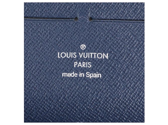 Portafoglio lungo Louis Vuitton Epi Zippy Organizer NM Blu navy - vista 8