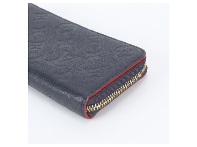 Portafoglio Zippy Monogram Empreinte Louis Vuitton Rosso - vista 3