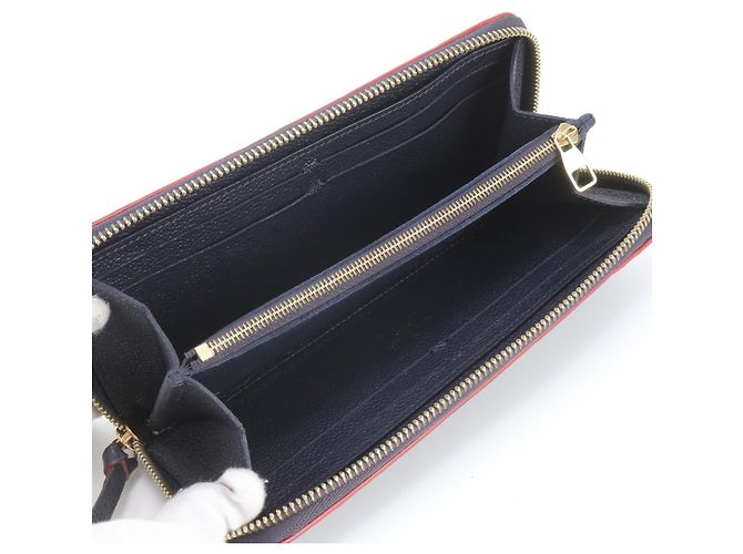 Portafoglio Zippy Monogram Empreinte Louis Vuitton Rosso - vista 6