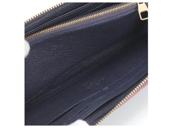 Portafoglio Zippy Monogram Empreinte Louis Vuitton Rosso - vista 8