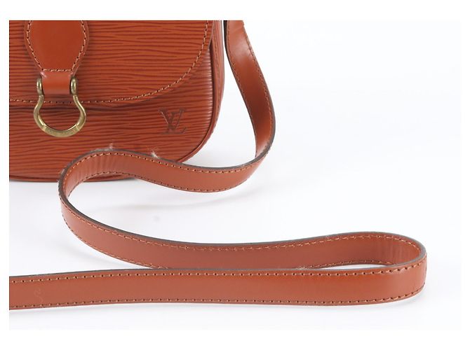 Bolsa de Ombro Louis Vuitton Epi Mini Saint Cloud Marrom - vista 2